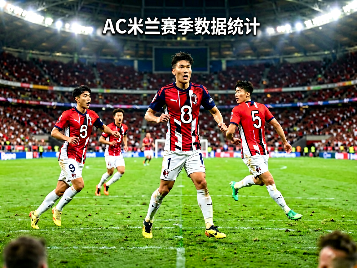 AC米兰赛季数据统计图表展示球队表现